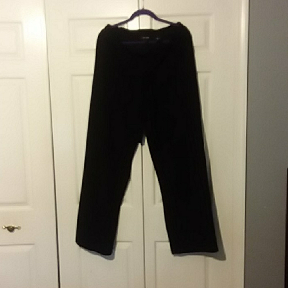 Black wide leg pants SZ 2X
